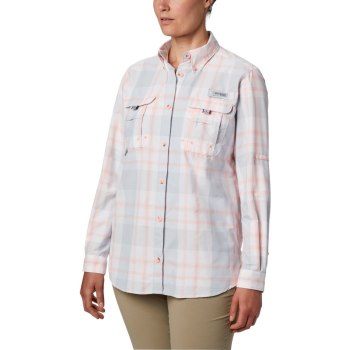 Columbia Ženske Košulje - PFG Super Bahama Long Sleeve Roze | BOFE-71439